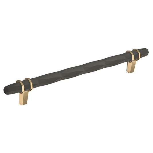 203mm London Cabinet Pull, Black Bronze/Golden Champagne