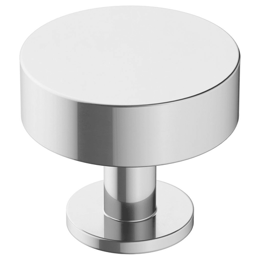 1-1/4" Radius Mushroom Knob, Polished Chrome Finish