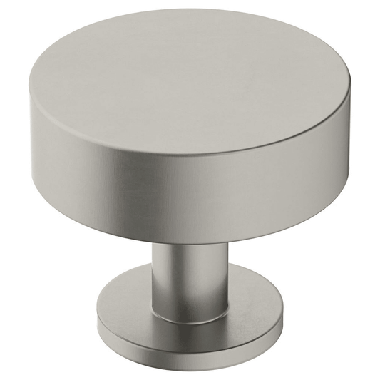 1-1/4" Radius Mushroom Knob, Satin Nickel Finish