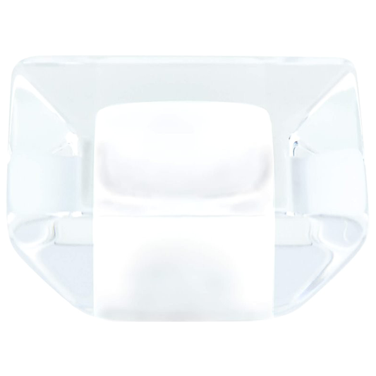 1-5/16" Core Acrylic Knob, Transparent White