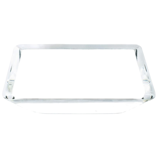 2-3/4" Core Acrylic Knob, Transparent White