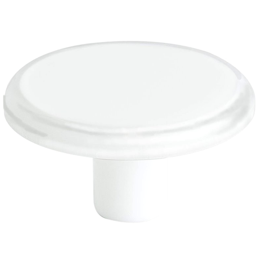 Next 2" Acrylic Knob, Transparent White