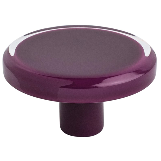 Next 2" Acrylic Knob, Transparent Violet