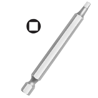#2 x 6" Square Drive Power Bit