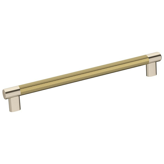 10-1/16" Esquire T-Bar Pull, Polished Nickel/Golden Champagne