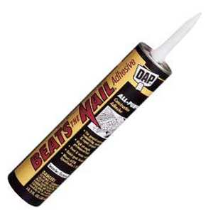 Beats Nail® Construction Adhesive, Gray, 10.3fl oz Tube