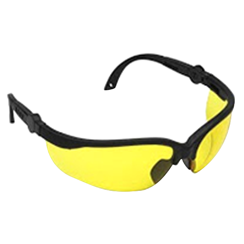 Safety Glass, Anti-Fog, Amber