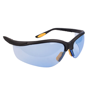 Safety Glass, Anti-Fog, Blue