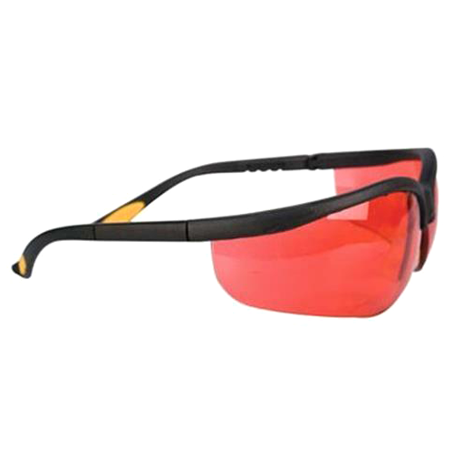 Safety Glass, Anti-Fog, Red