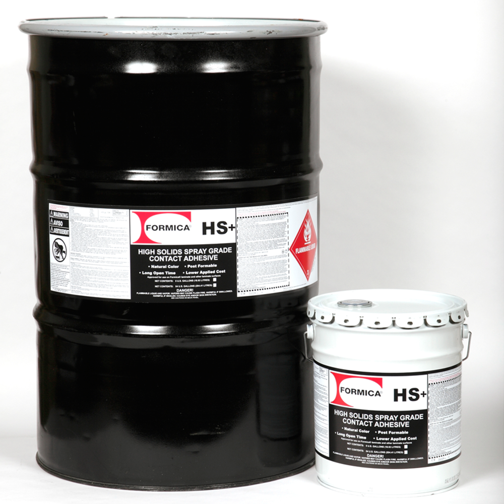 HS+ Premium Bulk Contact Adhesive, Red, 5 Gallon Pail