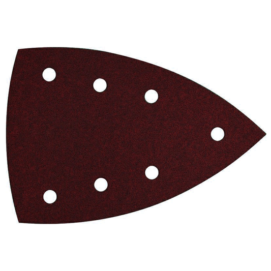 100mm x 150mm 100 Grit 7 Holes Rubin 2 Abrasive Sheet (50/Pack)