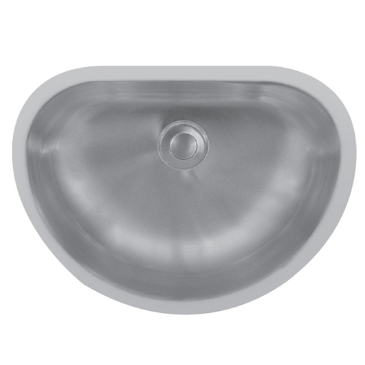 Edge 300 Stainless Steel Under Mount 18G Single Bowl Vanity Sink, 17-7/8" x 14-5/8" x 5-3/4"