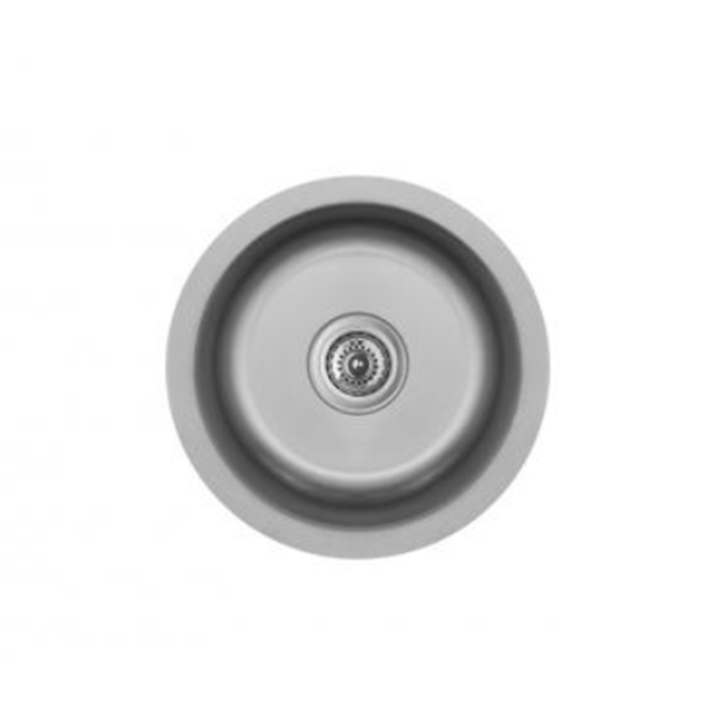 Edge 300 Stainless Steel Under Mount 18G Single Bowl Bar/Prep Sink, 15-1/4" x 15-1/4" x 6"