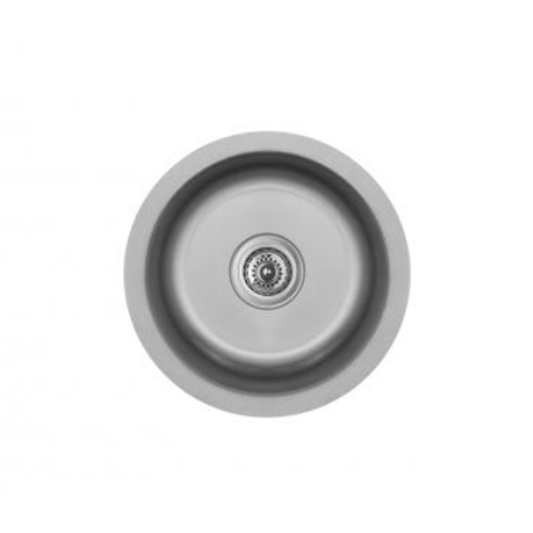 Edge 300 Stainless Steel Under Mount 18G Single Bowl Bar/Prep Sink, 15-1/4" x 15-1/4" x 6"