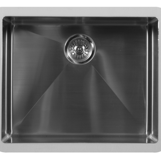 Edge 500 Stainless Steel Under Mount 18G Single Bowl Kitchen Sink, 23-1/2" x 19-1/2" x 5-1/2"