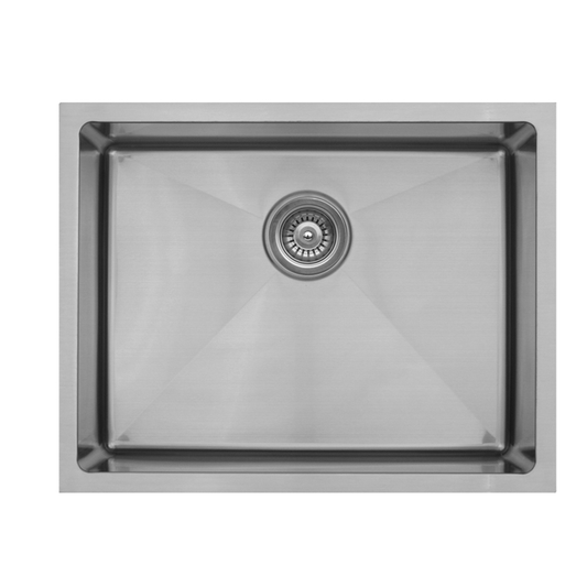 EL-73 Stainless Steel Under Mount 16G Single Bowl Kitchen Sink, 23" x 18" x 10"