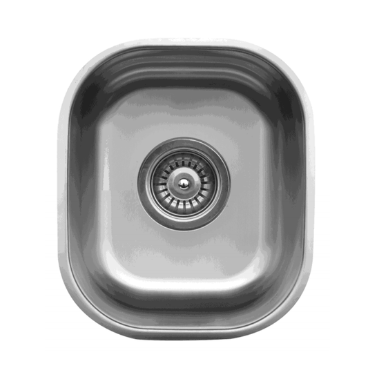 U-1113 Stainless Steel Under Mount 18G Single Bowl Bar/Prep Sink, 11-1/2" x 13-1/2" x 6-3/4"