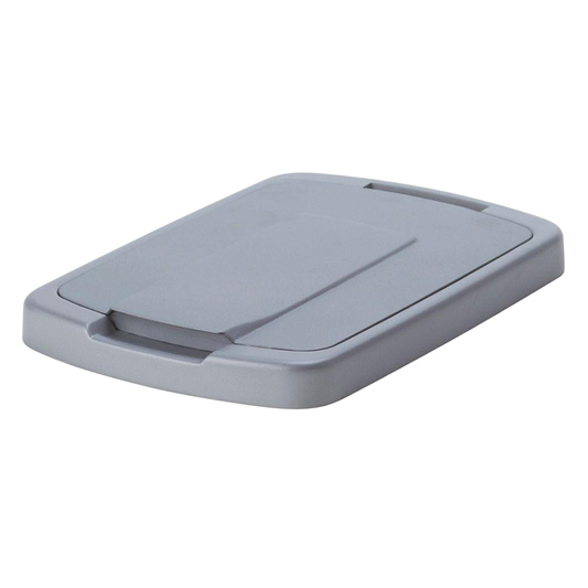 35 QT Waste Container Lid, Platinum
