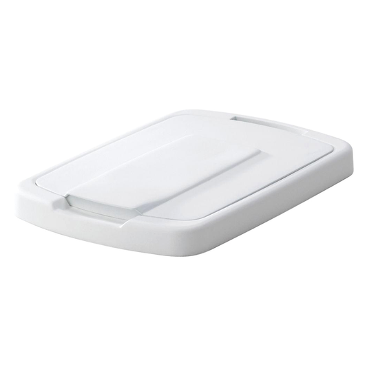 35 QT Waste Container Lid, White