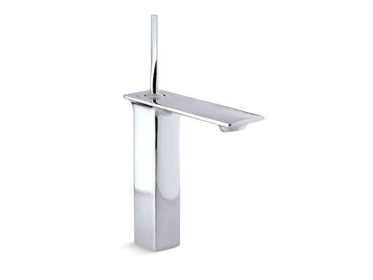 Kohler K-14761-4-CP Stance Tall Single-Handle Bathroom Sink Faucet
