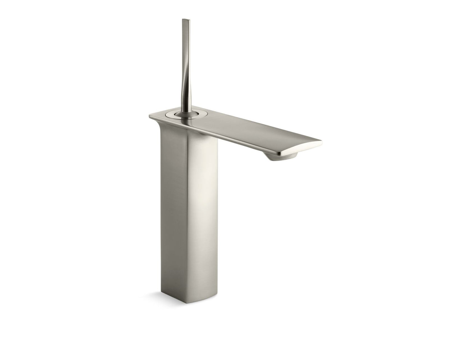 Kohler K-14761-4-CP Stance Tall Single-Handle Bathroom Sink Faucet