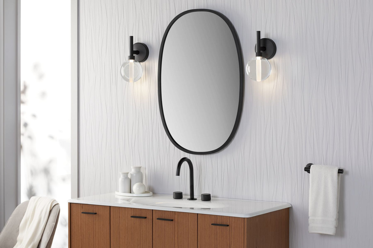 Kohler K-23467-SCLED-BNL Components One-Light Led Lacemaker Sconce