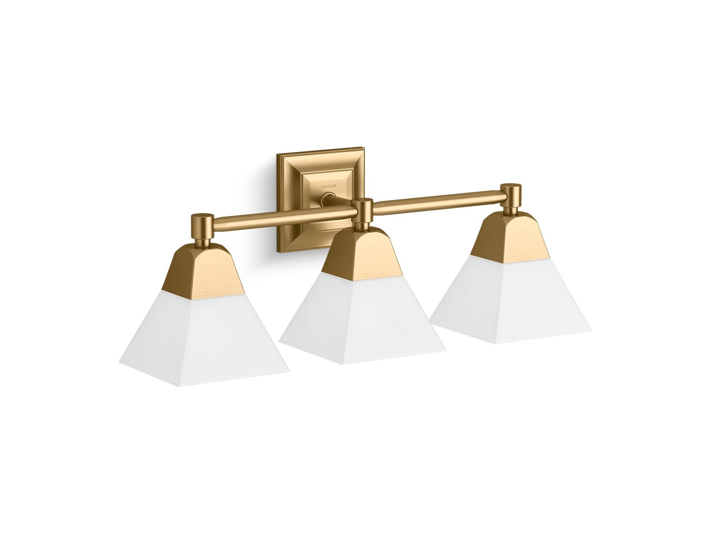 Kohler K-23688-BA03-CPL Memoirs Three-Light Sconce