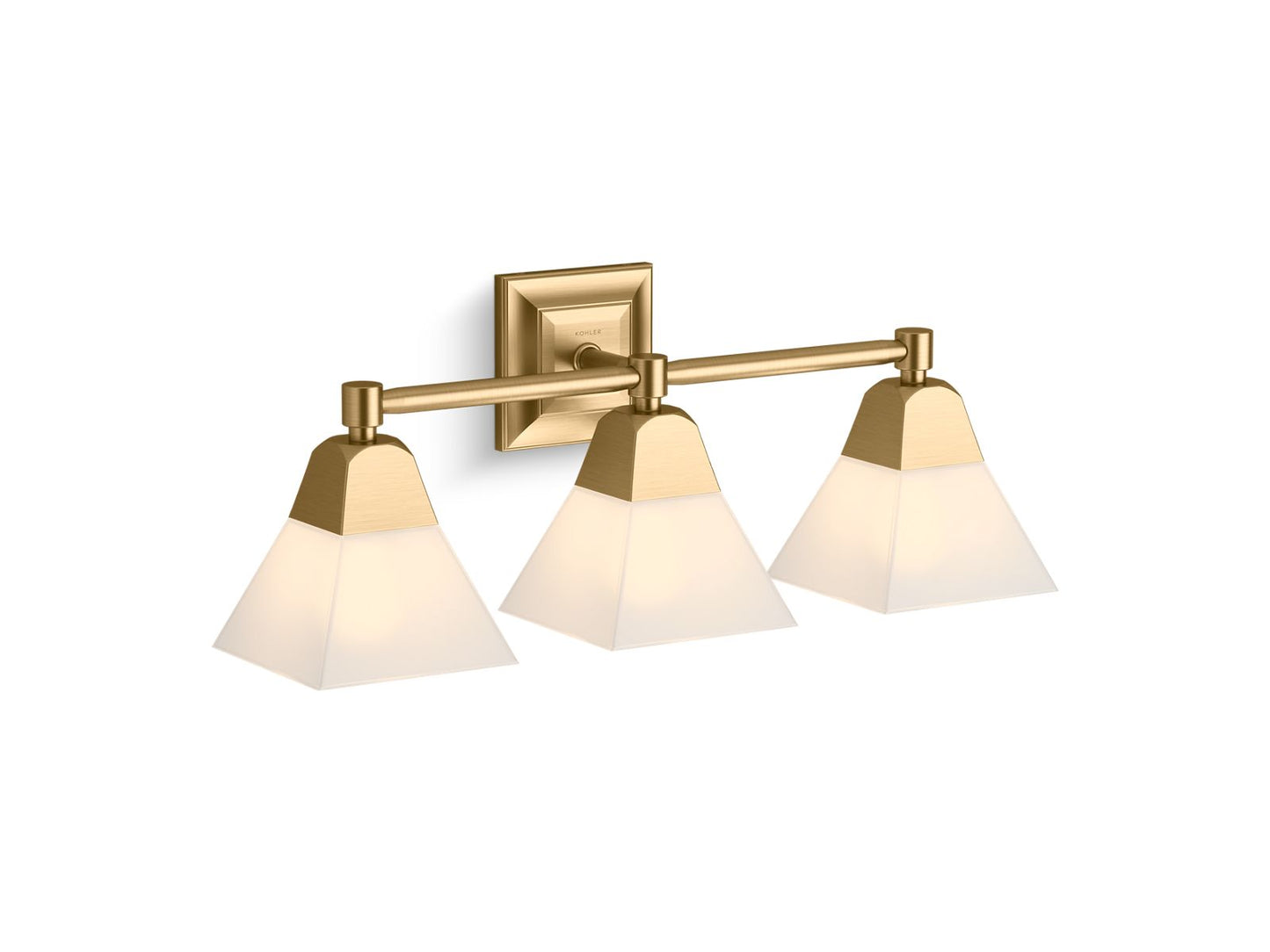 Kohler K-23688-BA03-CPL Memoirs Three-Light Sconce
