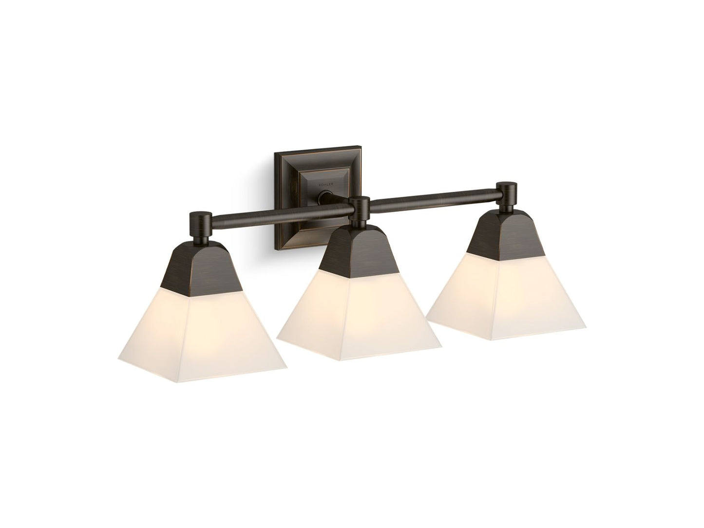 Kohler K-23688-BA03-CPL Memoirs Three-Light Sconce