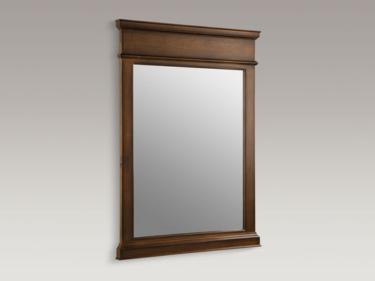 Kohler K-2456-F9 Thistledown 27-1/2 in. W x 37-1/2 in. H Wood-Frame Mirror
