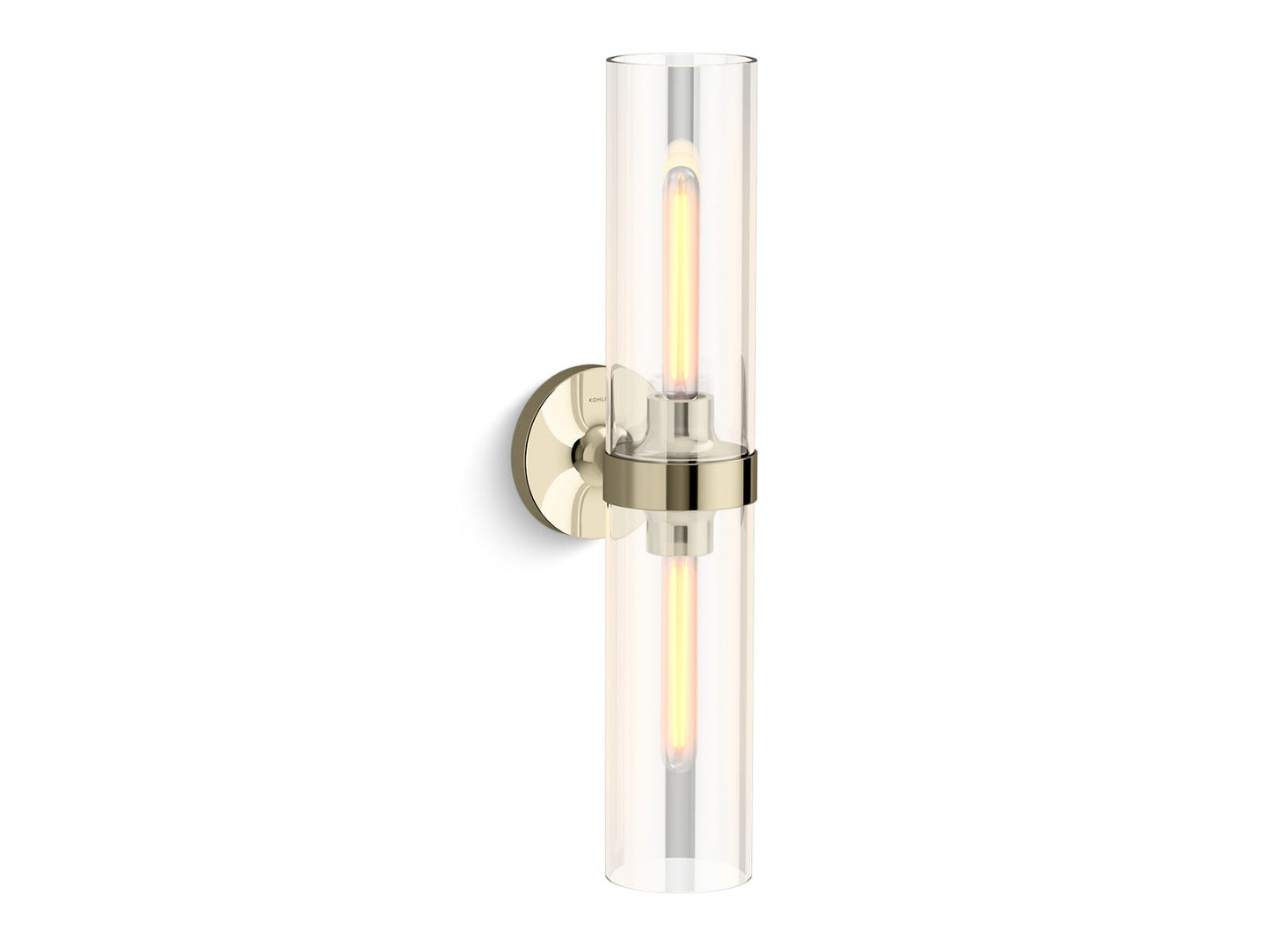 Kohler K-27263-SC02-AFL Purist Two-Light Sconce