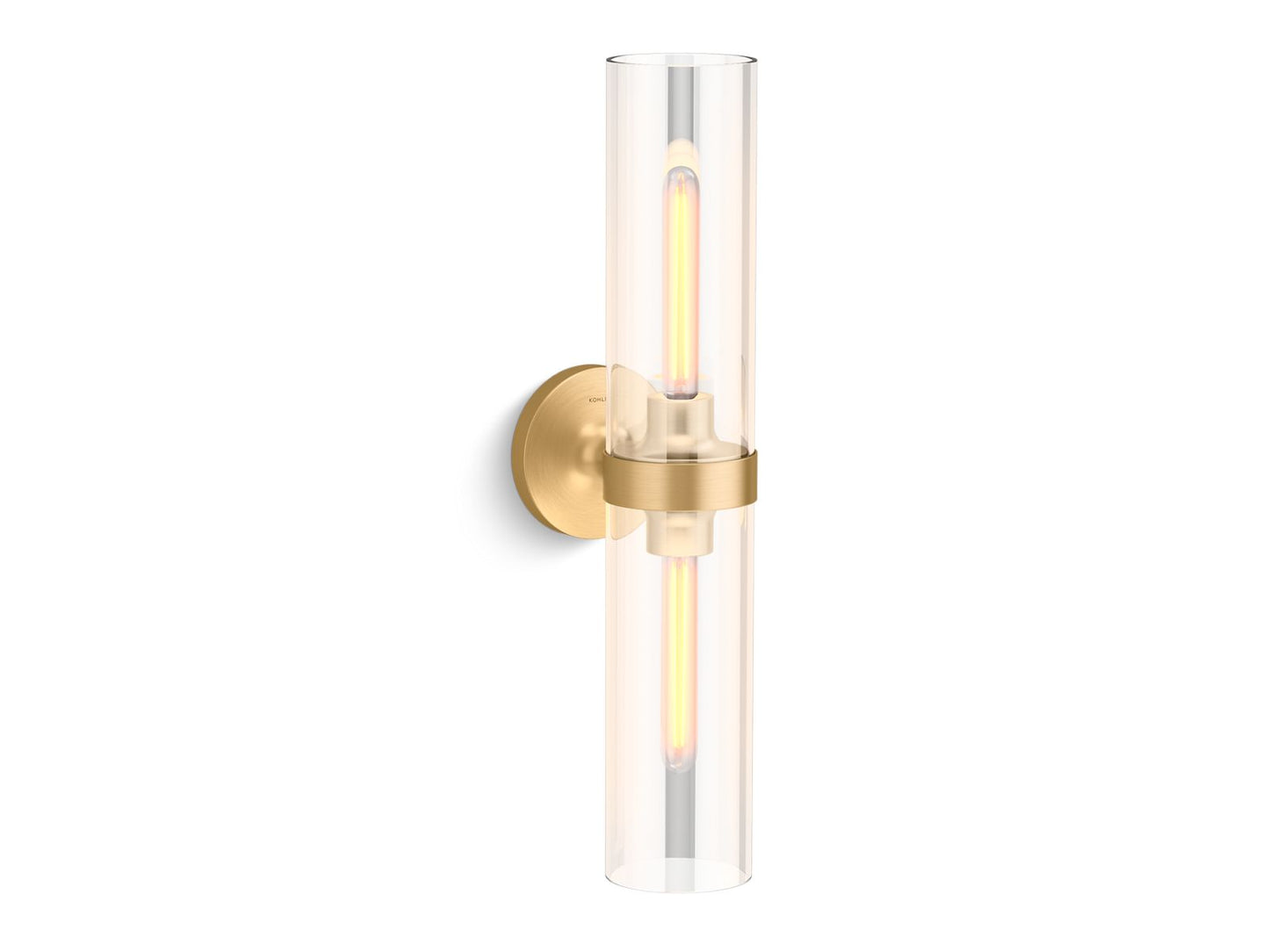 Kohler K-27263-SC02-AFL Purist Two-Light Sconce
