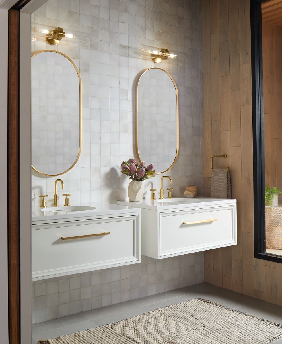 Kohler K-27264-SC02-2GL Purist Two-Light Sconce