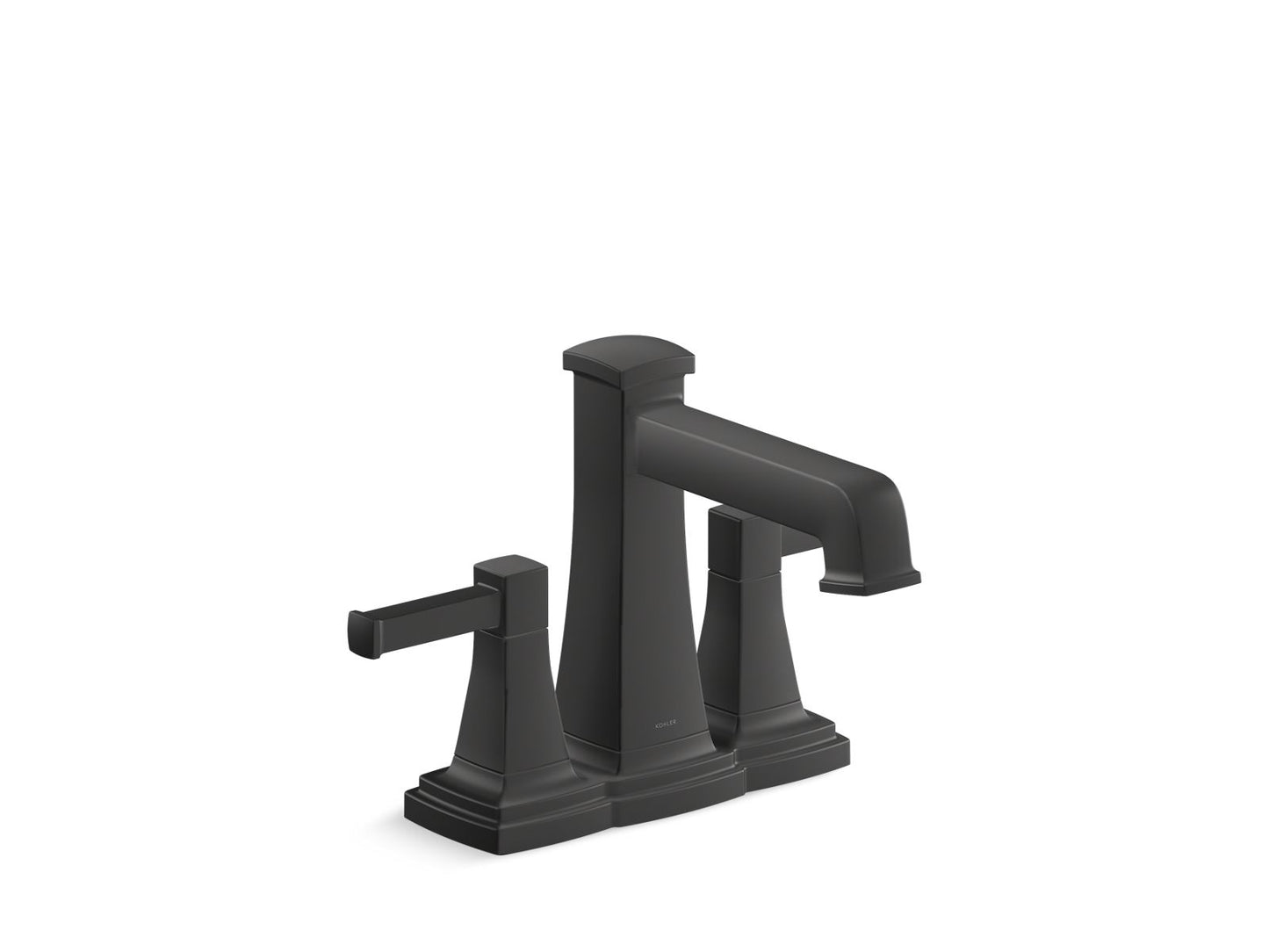 Kohler K-27398-4-BL Riff Centerset Bathroom Sink Faucet, 1.2 gpm