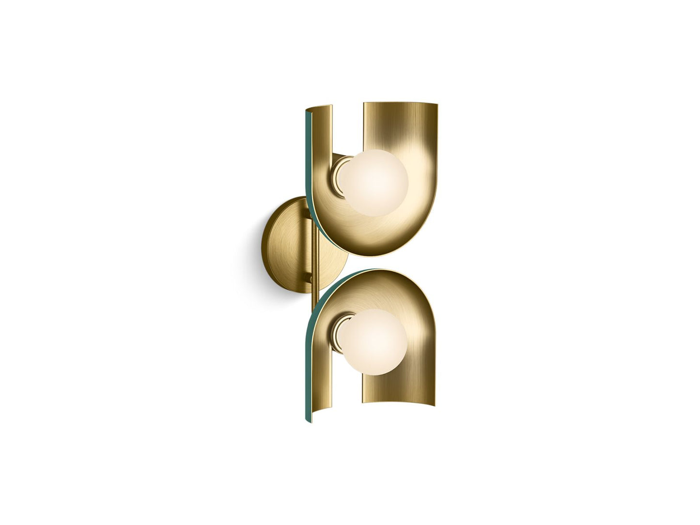 Kohler K-31783-SC02-BML Jabot Two-Light Sconce