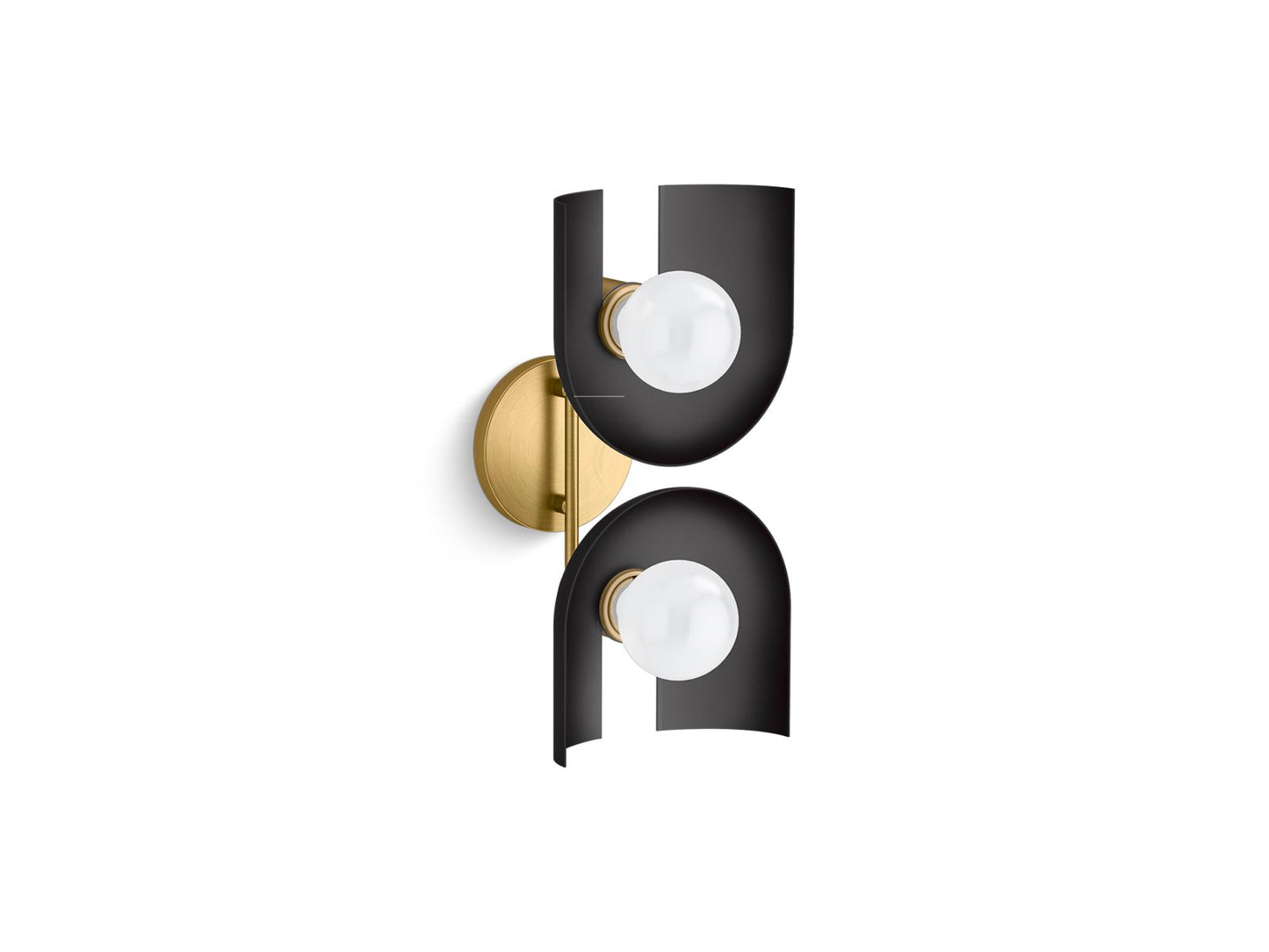 Kohler K-31783-SC02-BML Jabot Two-Light Sconce