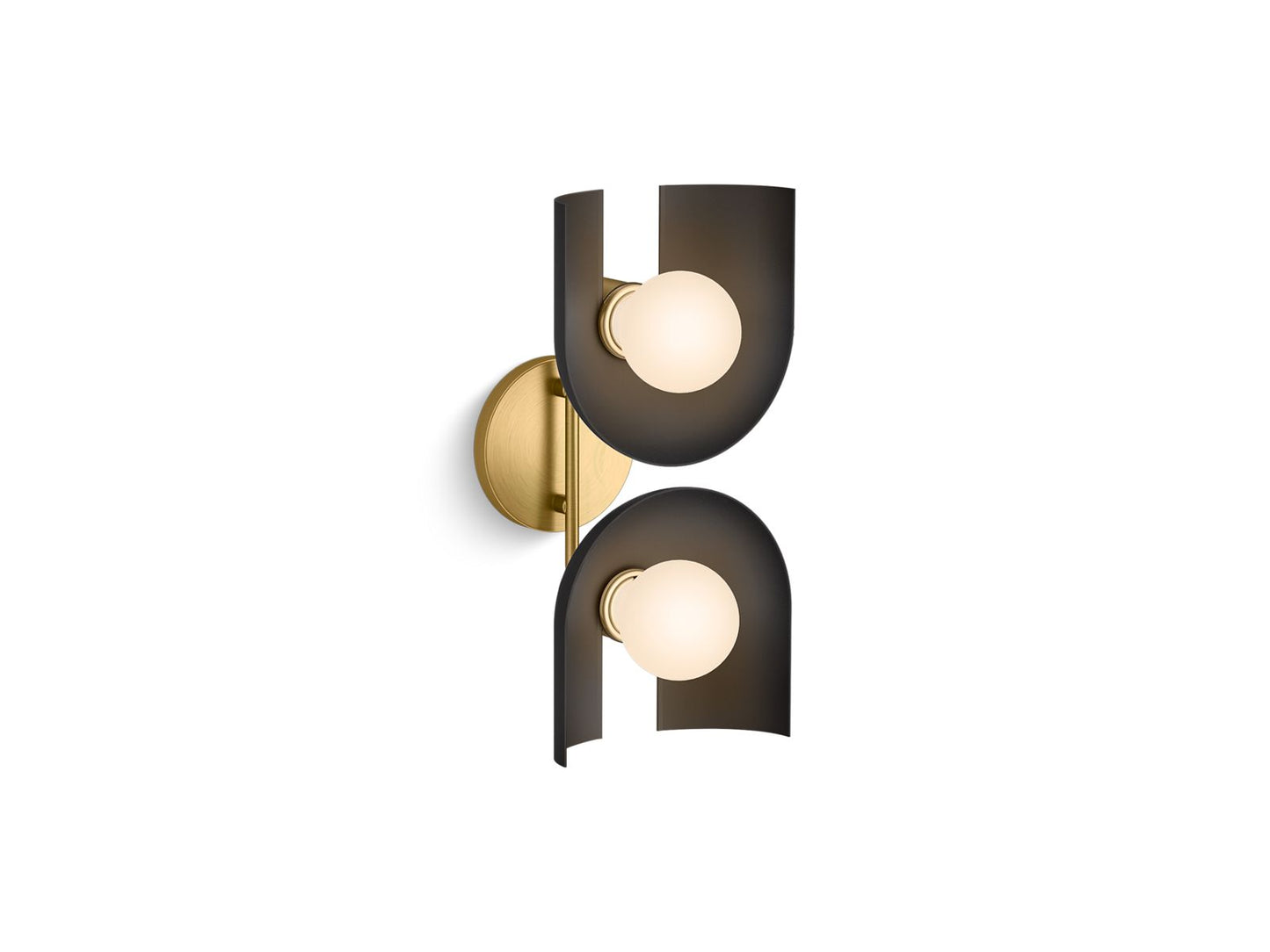 Kohler K-31783-SC02-BML Jabot Two-Light Sconce