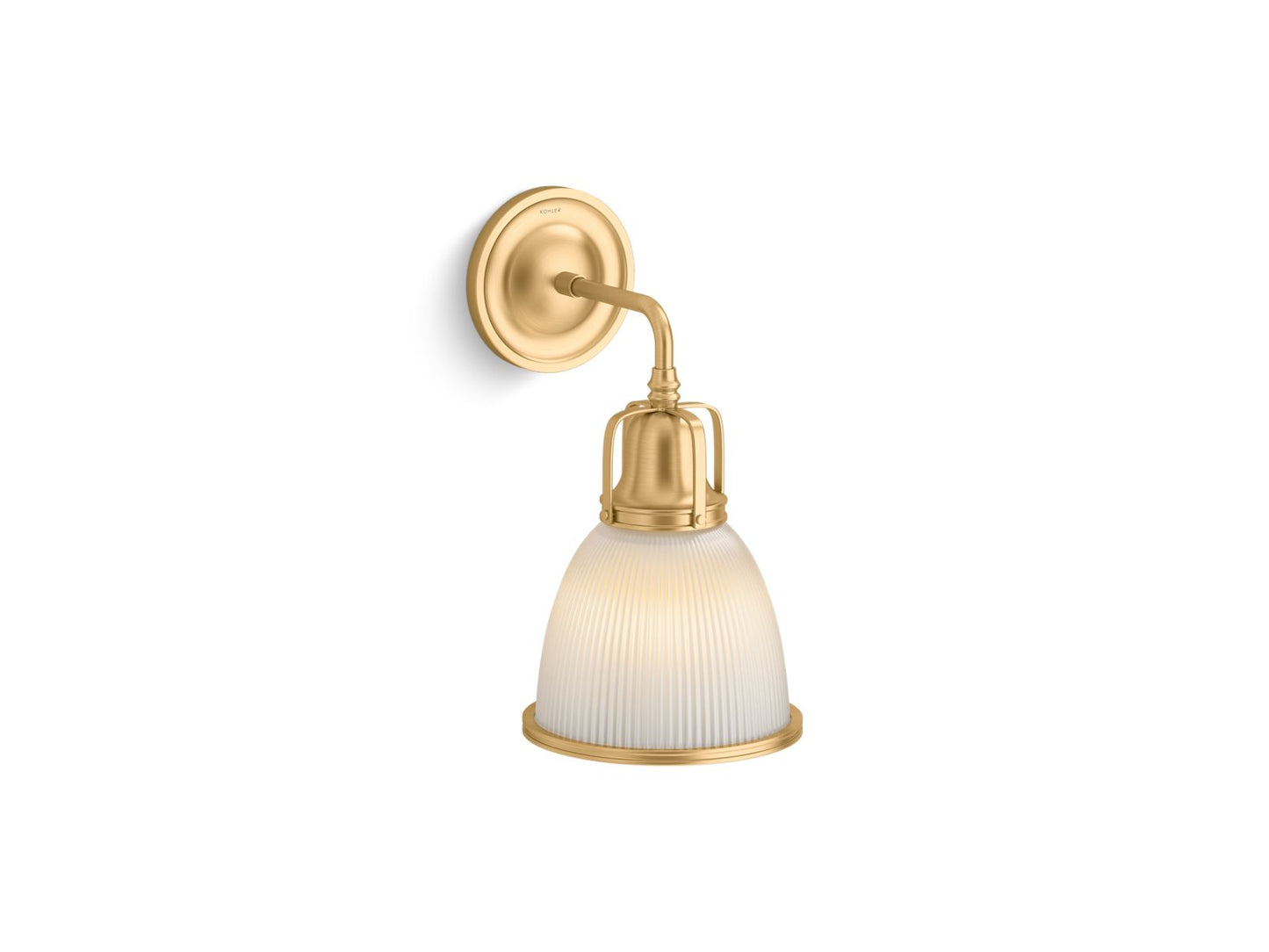 Kohler K-32281-SC01-2GL Hauksbee One-Light Bell Sconce