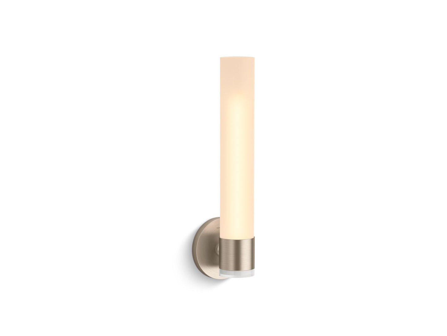 Kohler K-32375-SC01-SNL Purist One-Light Sconce