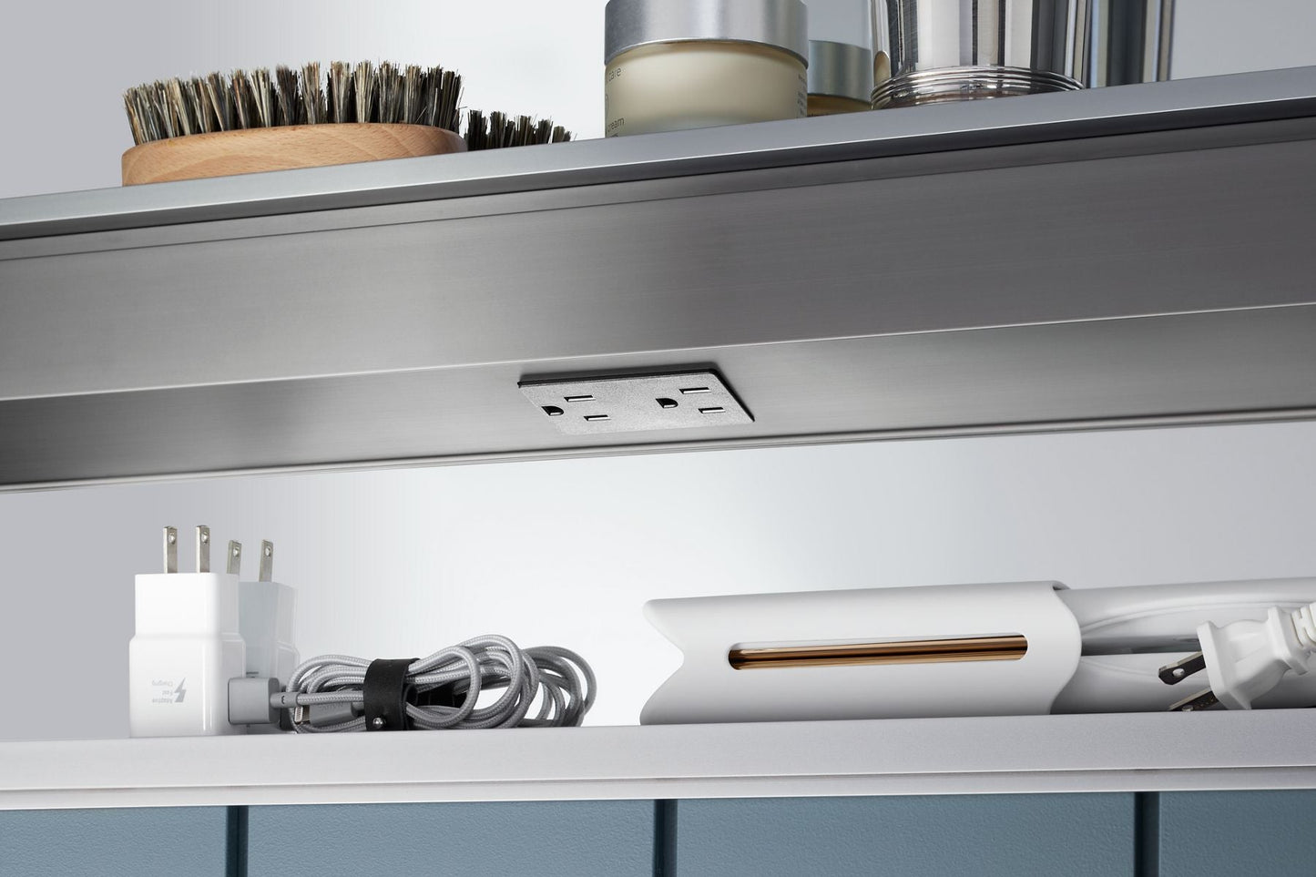 Kohler K-81149-SLE-DA1 Maxstow 32 in. W x 40 in. H Lighted Medicine Cabinet