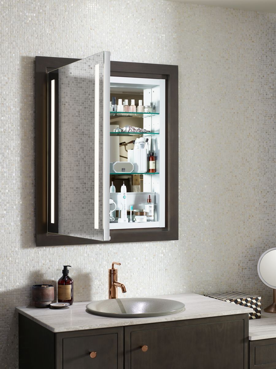Kohler K-99007-TLC-NA Verdera 24 in. x 30 in. Lighted Medicine Cabinet