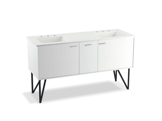 Kohler K-99548-LG-1WN Jute 60 in. Bathroom Vanity Cabinet