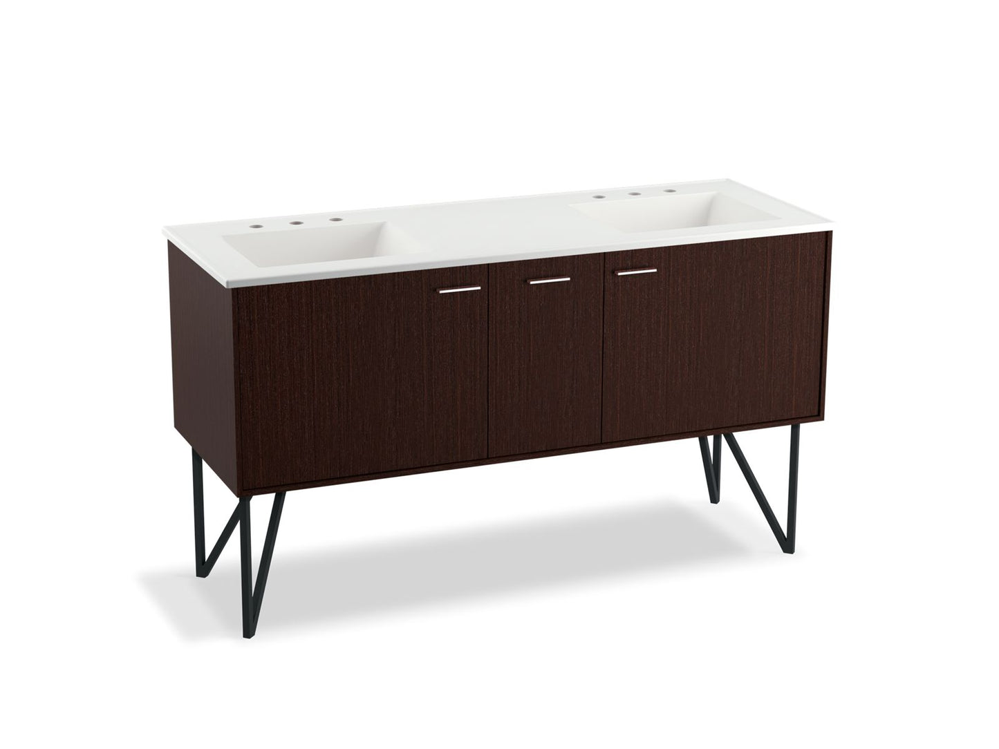Kohler K-99548-LG-1WN Jute 60 in. Bathroom Vanity Cabinet