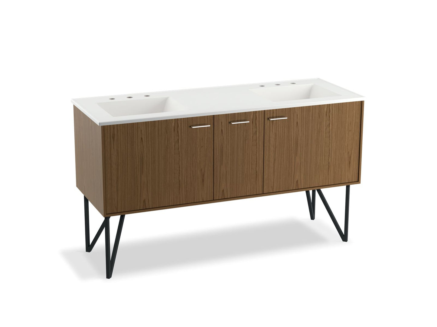 Kohler K-99548-LG-1WN Jute 60 in. Bathroom Vanity Cabinet