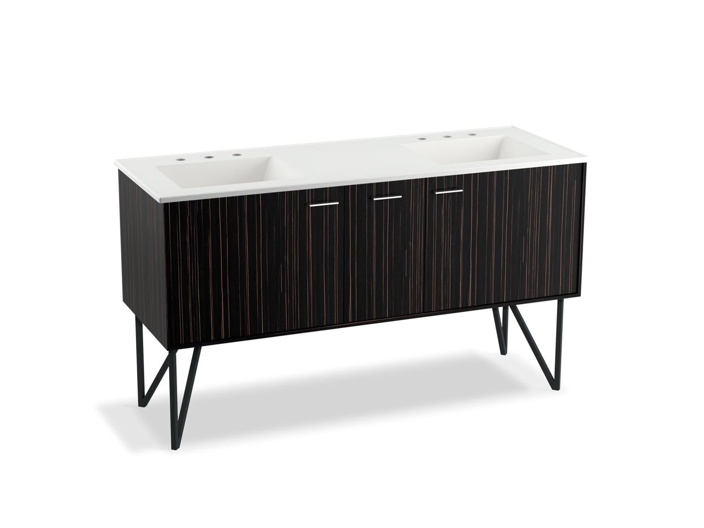 Kohler K-99548-LG-1WN Jute 60 in. Bathroom Vanity Cabinet