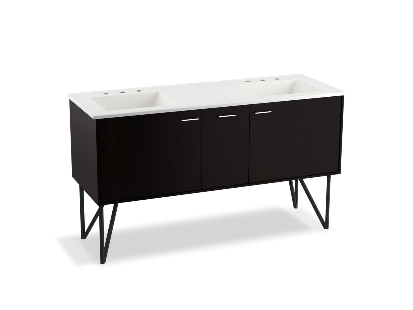 Kohler K-99548-LG-1WN Jute 60 in. Bathroom Vanity Cabinet