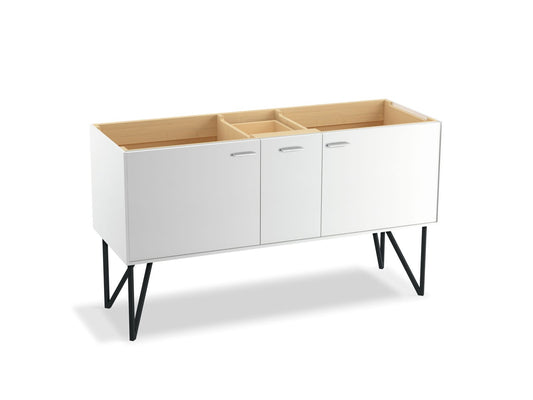 Kohler K-99548-LGSD-1WP Jute 60 in. Bathroom Vanity Cabinet