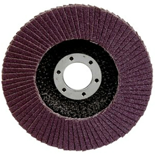 4-1/2" 80+ Grit No Holes 769F Flap Sanding Disc, Ceramic on Polyester