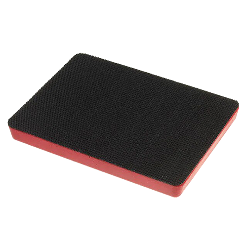 3" x 4" Hook and Loop Backup Backing Pad, Medium