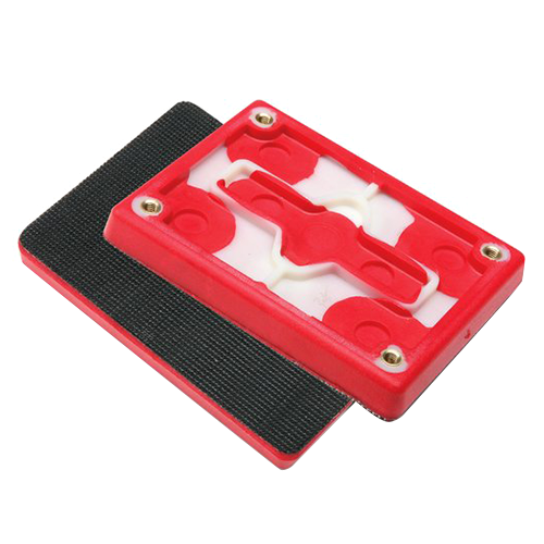 3" x 4" Hook and Loop Backup Backing Pad, Medium